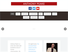 Tablet Screenshot of anthonypeake.com